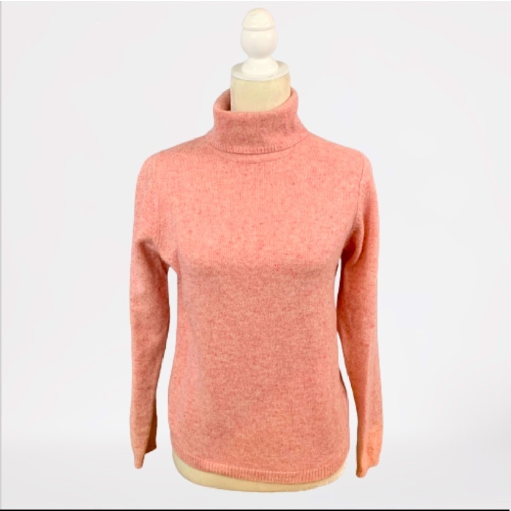L.L. Bean | Wool + Angora Turtleneck Sweater | S